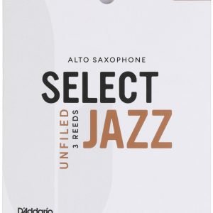D'Addario Woodwinds Organic Select Jazz Unfiled Alto Saksafon Kamışı (3 lü) No:2 Medium