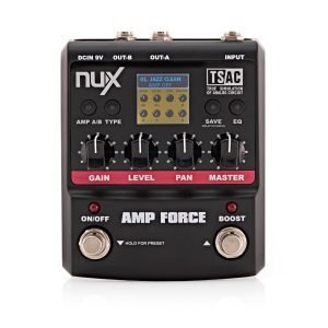 NUX AmpForce Drive ve Distortion Pedalı