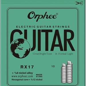 Orphee RX-1-010 Elektro Gitar 0.10 İnce Mi Teli (Tek)