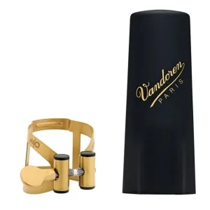 Vandoren LC57Ap M/O Alto Sax Bilezik Ve Kapak Seti Aged Gold