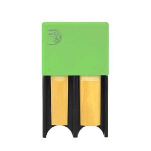 D'Addario Sib Klarnet  Soprano ve Alto Saksafon Kamışı Kutusu- Yeşil