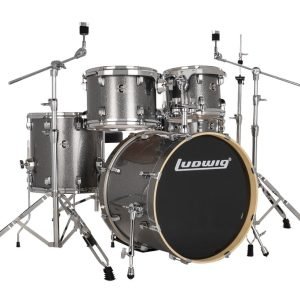 Ludwig Element Evolution LE520028 5 PC 20" Platinum Sparkle Davul Seti
