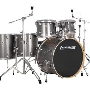 Ludwig Element Evolution LE622028 6 PC 22" Platinum Sparkle Davul Seti
