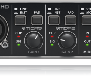 Behringer U-Phoria UMC204 HD 192Khz 2 in 4 Out Ses Kartı