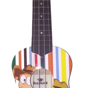 Doreamon Desenli Soprano Ukulele  + Kılıf Hediyeli