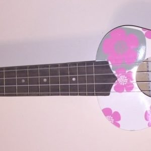 Hello Kitty 3 Desenli Soprano Ukulele  + Kılıf Hediyeli