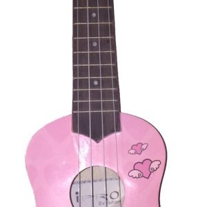 Hello Kitty 4 Desenli Soprano Ukulele  + Kılıf Hediyeli