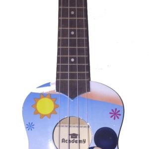 Minnie ve Miki Fare Desenli Soprano Ukulele  + Kılıf Hediyeli