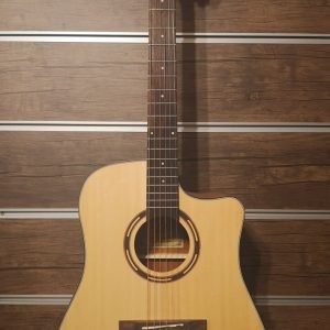 Puka PK810NT Cutaway Akustik Gitar + Kılıf + Askı + Pena + Tuner Hediyeli