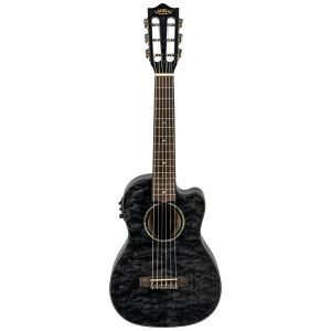 Lanikai QM-BKCEG Quilted Maple Guitalele
