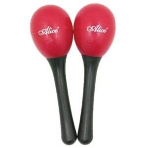 Alice A042SE-RD Saplı Kırmızı Yumurta Shaker