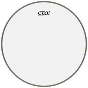 Cox 14 İnç Tek Kat Şeffaf Trampet Alt Derisi