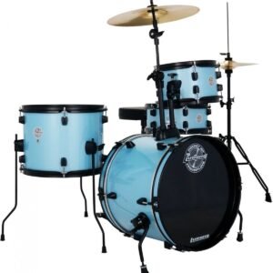 Ludwig LC178X0C8 Pocket Kit Crystal Blue Sparkle Çocuk Davul Seti